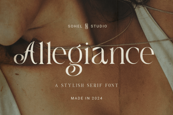 Allegiance: A Serif Font That Makes Your Brand Feel Thoughtful & True