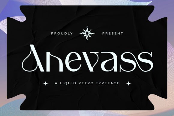Anevass: A Liquid Retro Typeface for Thoughtful Editorial Moments