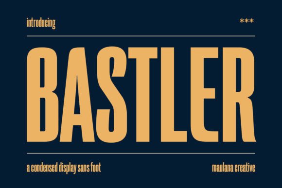 Bastler: A Vintage Sans Serif with Quiet Confidence