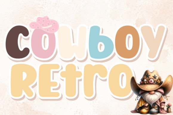 Cowboy Retro Font: A Bold, Friendly Touch for Your Brand