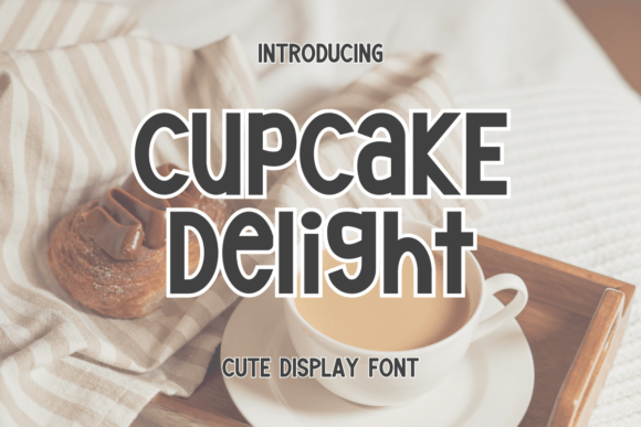 Cupcake Delight: A Quirky Display Font That Stops Scrolling