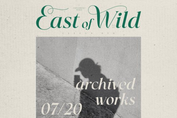 East of Wild Serif Font for Handmade Creators