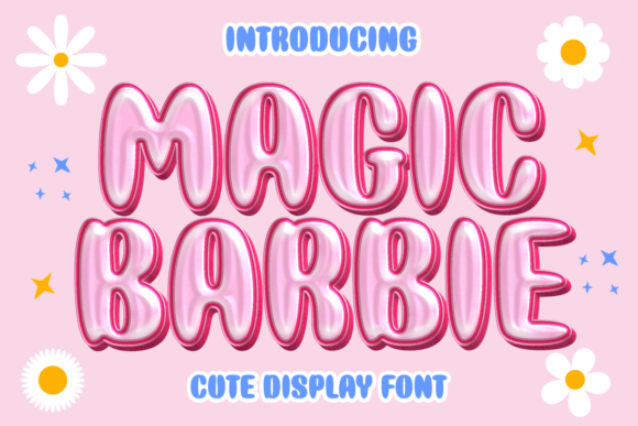 Magic Barbie Font: Playful Display Type for Digital Brands