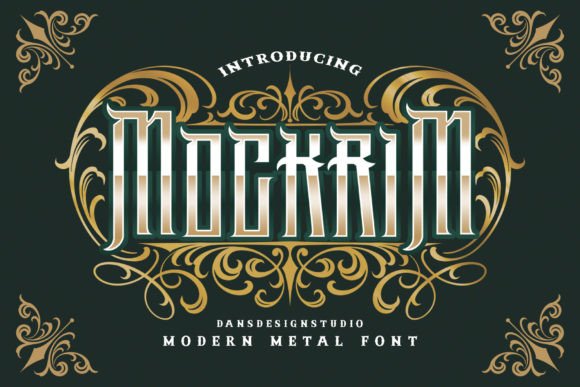 Mockrim: A Blackletter Typeface That Anchors Editorial Calm