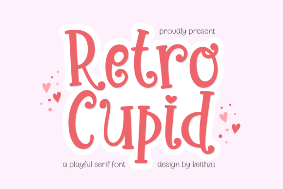 Retro Cupid: A Serif Font with Heart and Charm