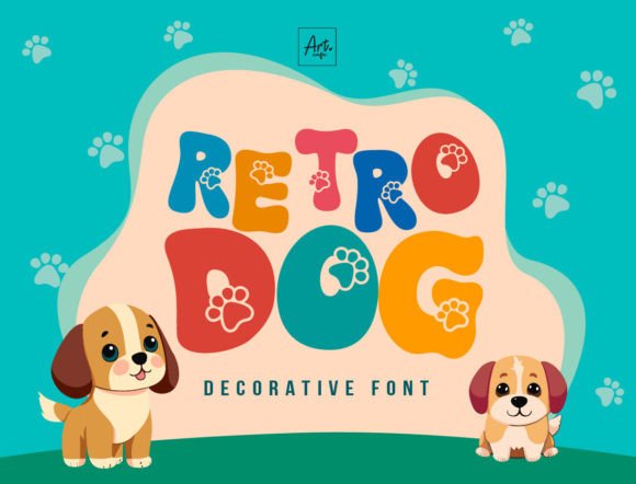 Retro Dog: A Playful Display Font for Editorial Charm