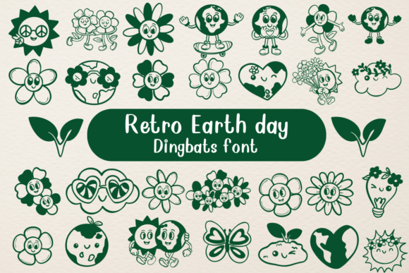 Retro Earth Day Font Review