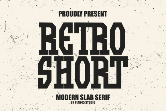 Retro Short: A Nostalgic Typographic Choice for Branding Projects