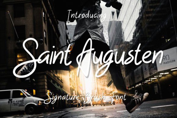 Saint Augusten: A Distinctive Display Font for Editorial Impact