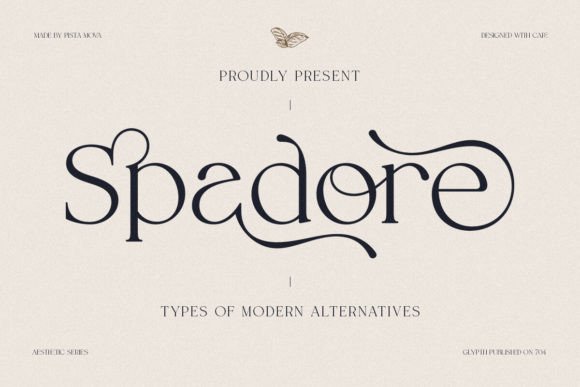 Spadore: A Luxury Serif Font That Elevates Campaign Visuals
