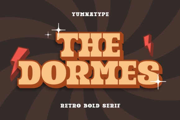 The Dormes: A Bold Serif Font for Editorial Presence