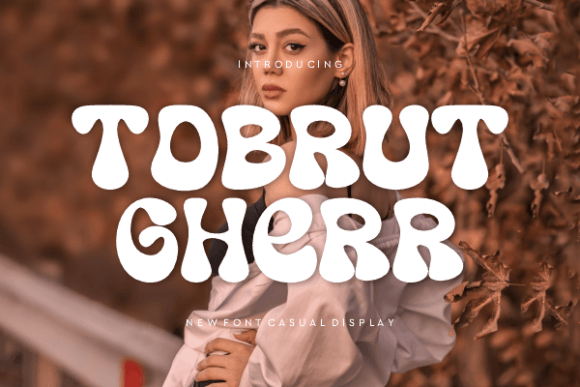 Tobrut Gherr: A Display Font That Builds Brand Trust