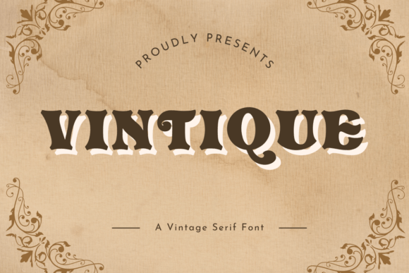 Vintique: A Slab Serif That Makes Your Campaigns Instantly Recognizable