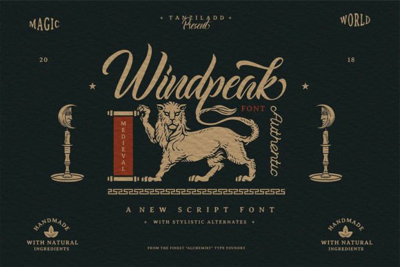 Windpeak: A Retro Script Font That Elevates Digital Branding
